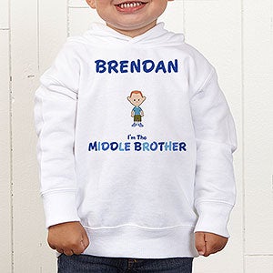 Brother Character© Colored Toddler Hooded Sweatshirt