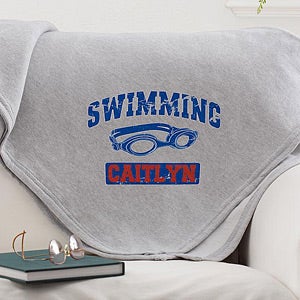 15 Sports Sweatshirt Blanket For Her