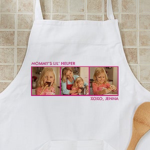 Personalized Photo Aprons - Two Pictures