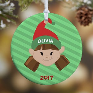 1-Sided Christmas Character Personalized Ornament