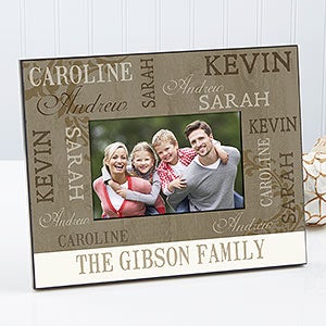personalized photo frames our