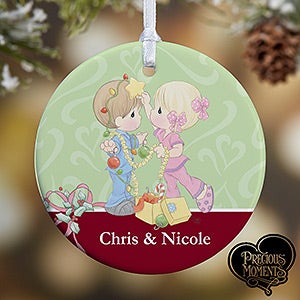 Precious Moments® Personalized Christmas Couple Ornament