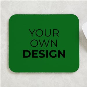 Design Your Own Personalized Horizontal Mouse Pad- Green