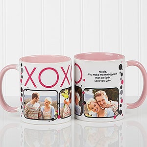XOXO Personalized Coffee Mugs