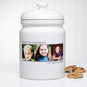 Picture Perfect Personalized Cookie Jar - 3 Photos