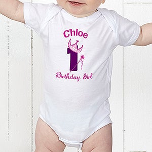 Birthday Princess Personalized Baby Bodysuit