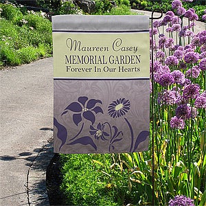 Memorial Garden Personalized Garden Flag