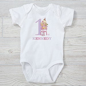 Personalized Baby's First Birthday Bodysuit - Precious Moments