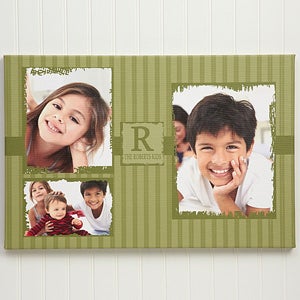 3 Photo Collage Custom Canvas Print - 12x18