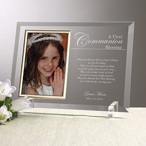 A Communion Blessing Personalized Frame