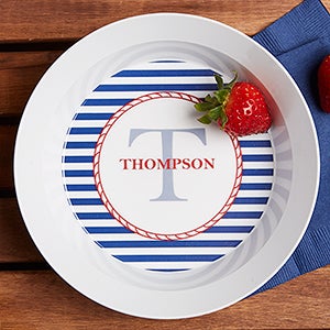 Personalized Melamine Bowls - Nautical