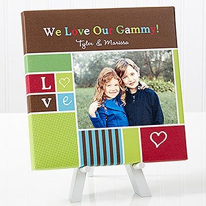 Photo Fun Personalized Canvas Print- 8x 8