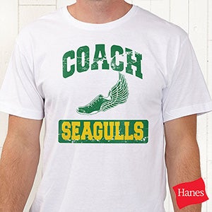 15 Sports Personalized Hanes® Coach T-Shirt