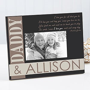 Personalized Father & Son Picture Frames   I Love You Every Day