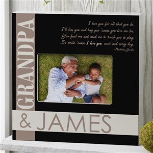 I Love You Each & Every Day Personalized 4x6 Box Frame Horizontal