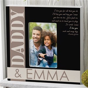 I Love You Each & Every Day Personalized 4x6 Box Frame Vertical