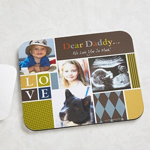 Personalized Photo Mouse Pads for Dad