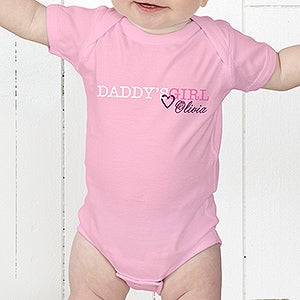 Daddy's Girl Personalized Baby Bodysuit