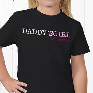 Daddy's Girl Personalized Hanes® Youth T-Shirt
