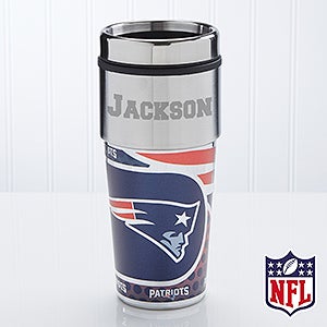 NFL New England Patriots Personalized Travel Mug