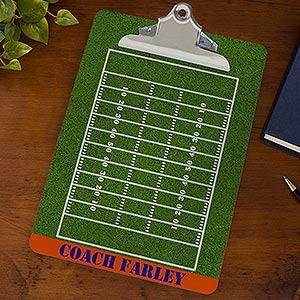 Field and Court Plays Personalized Dry Erase Clipboards