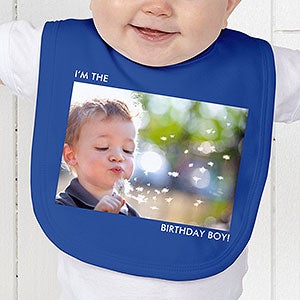 Personalized Photo Baby Bib