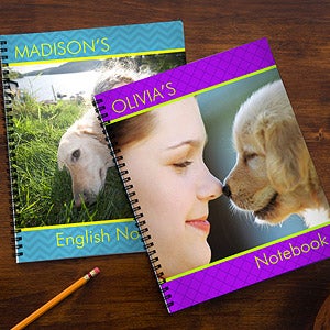 Photo Excitement Personalized Large Notebooks-Set of 2