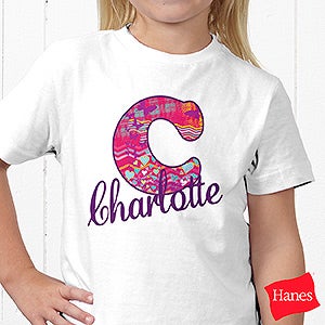 Her Name Personalized Hanes® Youth T-Shirt