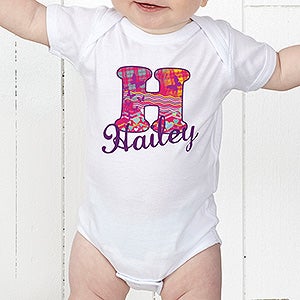 Her Name Personalized Baby Bodysuit