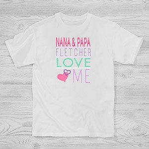 Personalized Kids T-Shirts - Somebody Loves Me