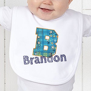 His Name Personalized Bib