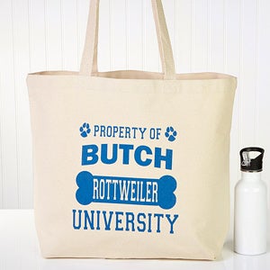 Property of...Personalized Dog Tote Bag
