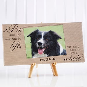 Personalized Pet Photo Canvas Prints - One Photo