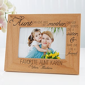 Special Aunt Personalized Photo Frame - 4 x 6