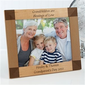 Personalized Laser Engraved Wooden Picture Frame 8 x 10Golfer Design 