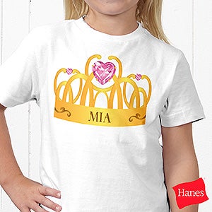 Princess Personalized Hanes® Youth T-Shirt