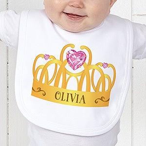 Princess Personalized Infant Bib