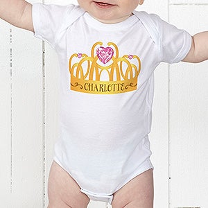Personalized Baby Bodysuits   Princess