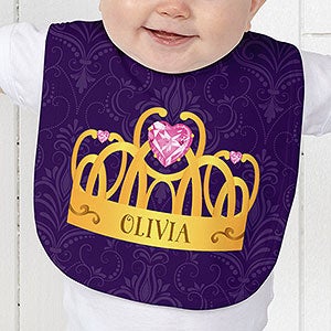 Personalized Princess Baby Bib