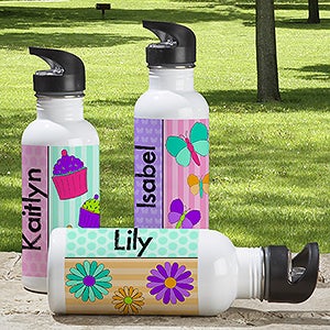 Just For Her Personalized Water Bottle