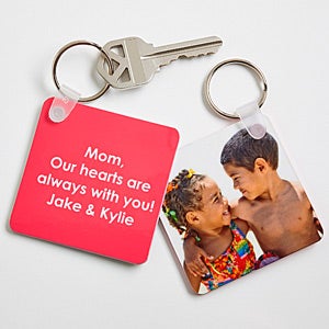 Picture Perfect Personalized Photo Key Ring