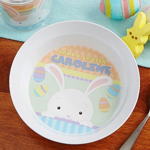 Happy Easter Personalized Melamine Bowl