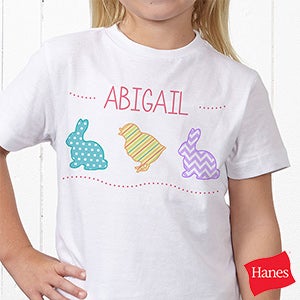 Hip Hop Easter Personalized Hanes® Youth T-Shirt