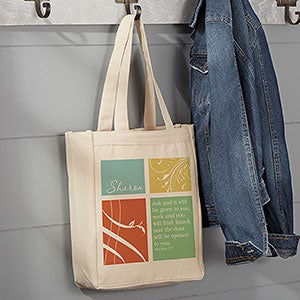 Personalized Tote Bags - Inspirational Faith