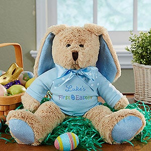 My First Easter Personalized Bunny- Blue