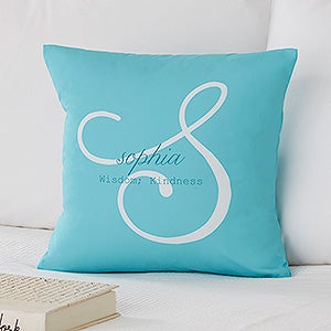 Name Meaning Personalized 14 Throw Pillow