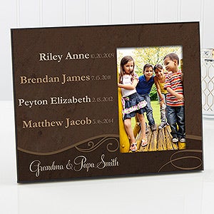 Personalized Grandparent Picture Frames - My Grandkids