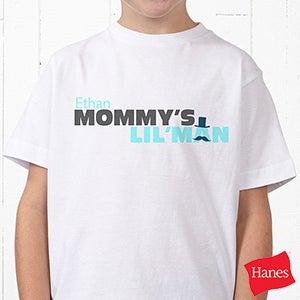Mommy's Lil' Man Personalized Hanes® Youth T-Shirt