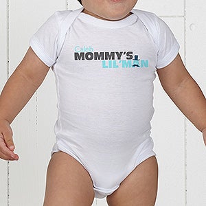 Mommy's Lil' Man Personalized Baby Bodysuit