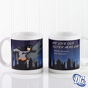 Personalized Batman Coffee Mug   DC Comics